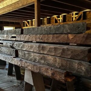 1750 Scituate House Roof Frame